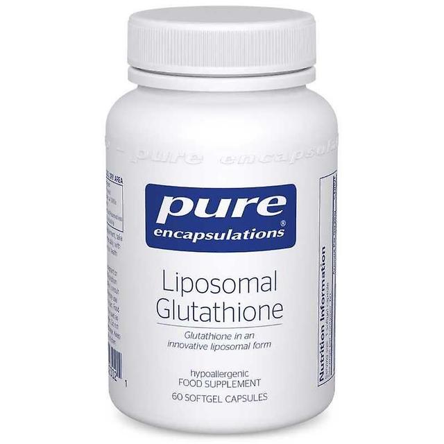 Pure Encapsulations Liposomal Glutathione Capsules 60 on Productcaster.