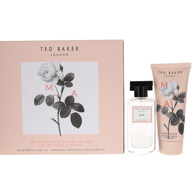 Ted Baker Mia Gift Set For Her -50ml EDT / 100ml Body Lotion on Productcaster.