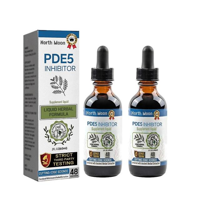 2pcs Pde5 Inhibitor Supplement Drops Stamina Endurance & Strength Booster Happy Wife Secret Drops on Productcaster.