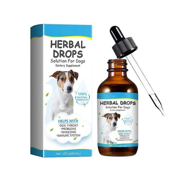 unbrand Natural Herbal Drops for Pet Dogs Nighttime Puppy Cough Relief Aids Solution Oil 1 bottle on Productcaster.