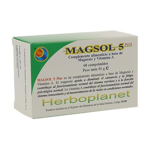 Herboplanet Magsol 5 Plus 51g 60 tabletter on Productcaster.