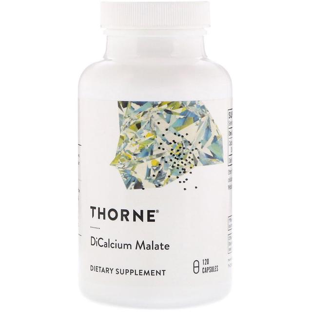 Thorne Research, Dicalcium Malate, 120 Capsules on Productcaster.