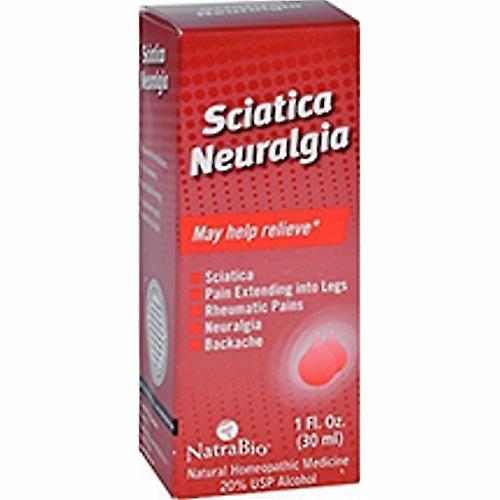 NatraBio Ciática Neuralgia Alivio, 1 FL oz (paquete de 1) on Productcaster.