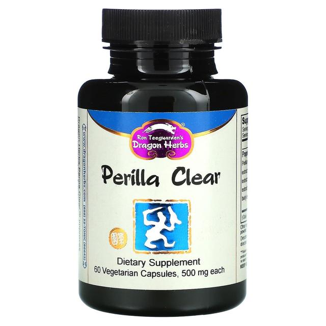 Dragon Herbs ( Ron Teeguarden ), Perilla Clear, 500 mg, 60 Capsule Vegetariane on Productcaster.