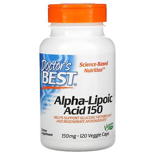 Doctor's Best Artsen Beste Alpha Liponzuur, 150 mg, 120 Caps (Pack van 2) on Productcaster.