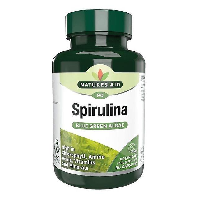 Natures Aid Nature's Aid Spirulina 500mg Capsules 90 (140530) on Productcaster.