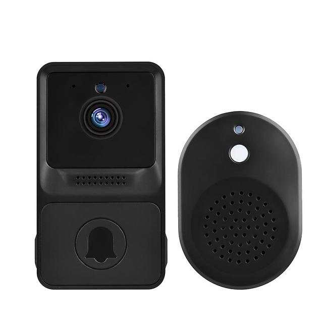 Mini Schwarz / grau Smart Wireless Doorbell Mehrzweck-Wasserdichte Kamera für die Sicherheit zu Hause on Productcaster.