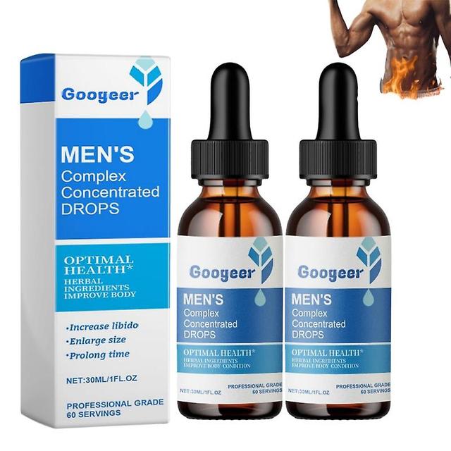 2pcs Mens Liquid Collagen Testosterone Supplement Drops on Productcaster.