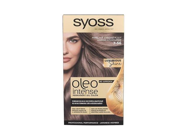 Syoss - Oleo Intense Permanent Oil Color 7-56 Ashy Medium Blonde - Dla kobiet, 50 ml on Productcaster.