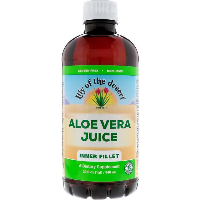 Lily Of The Desert Lírio do Deserto, Suco de Aloe Vera, Filé Interno, 32 fl oz (946 ml) on Productcaster.