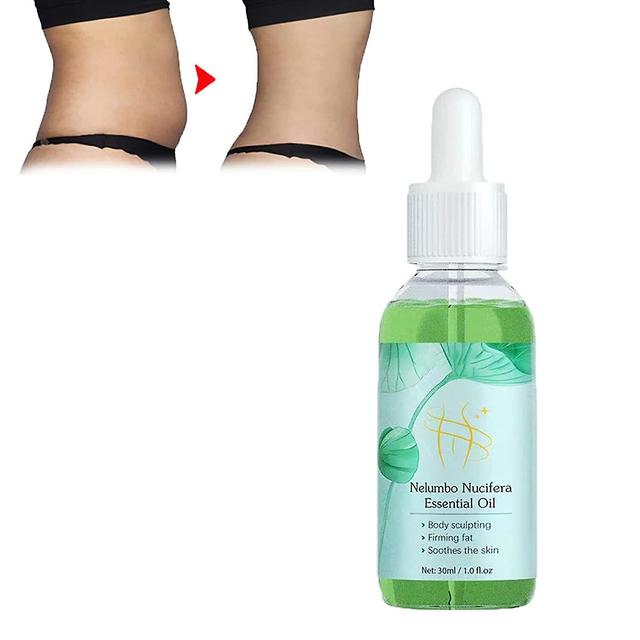 Ywfkmy Lotus Leaf Slimming Essential Oil, Belly Drainage Lotuss Oil on Productcaster.