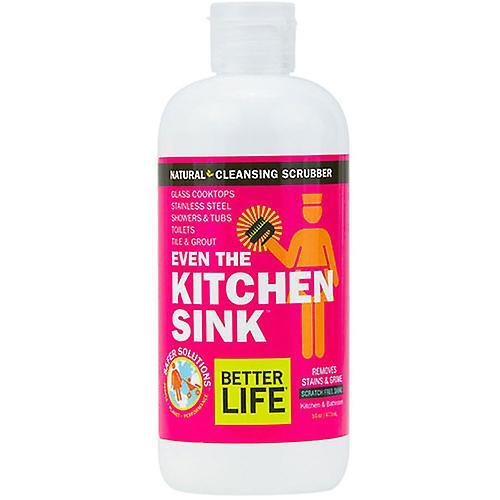 Better Life Natural Cleansing Scrubber Even The Kitchen Sink, 16 Oz (Pack de 6) on Productcaster.