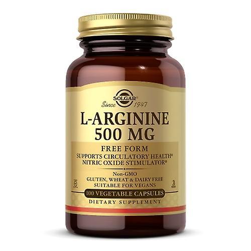 Solgar L-Arginine,500 mg ,100 V Caps (Pack of 3) on Productcaster.