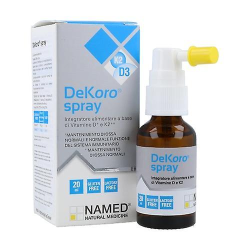 Named Vitamin D3 + K2 (mk7) dekoro spray 20 ml on Productcaster.