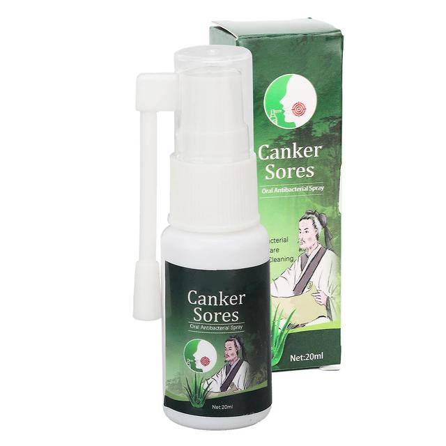 Shenmo Canker Sore Relief Spray Men Women Herbal Extract Mouth Sore Relief Spray For Daily Oral Care 20ml on Productcaster.