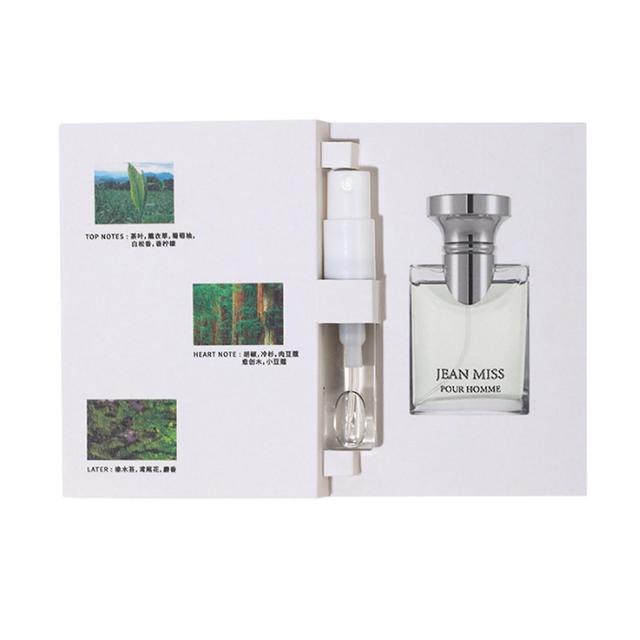 3ml Men's And Women's Perfume Lasting Eau De Parfum Card Fragrance Fresh white tea on Productcaster.