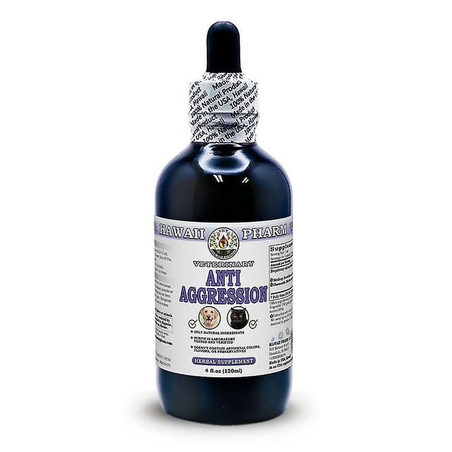 Hawaii Pharm Anti aggression, veterinary natural alcohol-free liquid extract, pet herbal supplement 60ml on Productcaster.