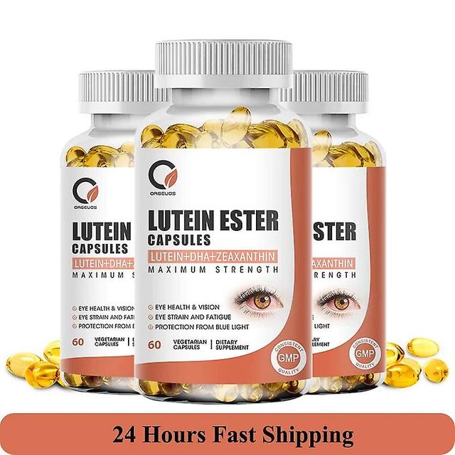 Lutein and Zeaxanthin Supplements, 50mg Per Serving | Essential Eye Vitamins & Vision Health Dietary supplementTIB TIB . 3 bottles 60pcs on Productcaster.