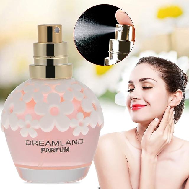 Eau de Parfum für Frauen,Eau de Parfum Spray,Damen Parfümspray Zitrusfrüchte Bergamotte Rose Jasmin Blumig Fruchtiger Duft Leichtes Parfüm 30ml Rosa on Productcaster.