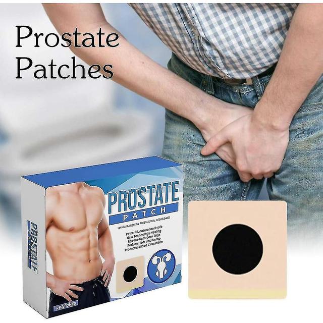 Prostata plastre, naturlægemidler prostata pleje patches prostata sundhed behandling, prostata støtte naturligt supplement mave patches VWH 1 kasse... on Productcaster.