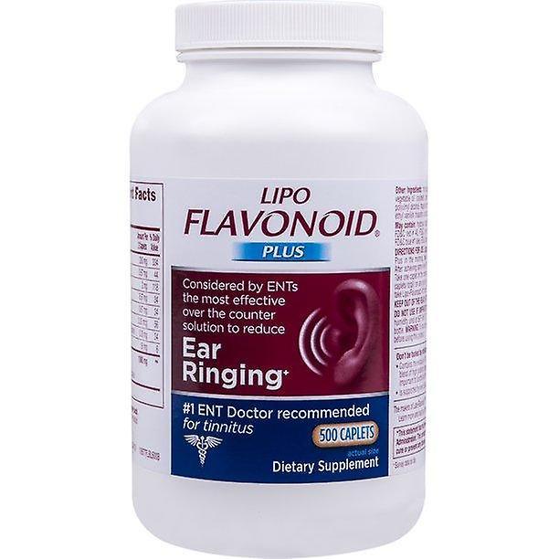 Lipo-flavonoid plus ear health supplement for tinnitus, 500 caplets on Productcaster.