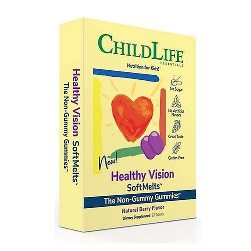 Child Life Essentials Healthy Vision Softmelts Berry, 27 Tabs (Pack of 2) on Productcaster.