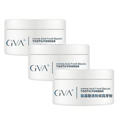 Aminozuur Fresh Dazzle Tooth Powder, Gva Teeth Whitening Powder on Productcaster.