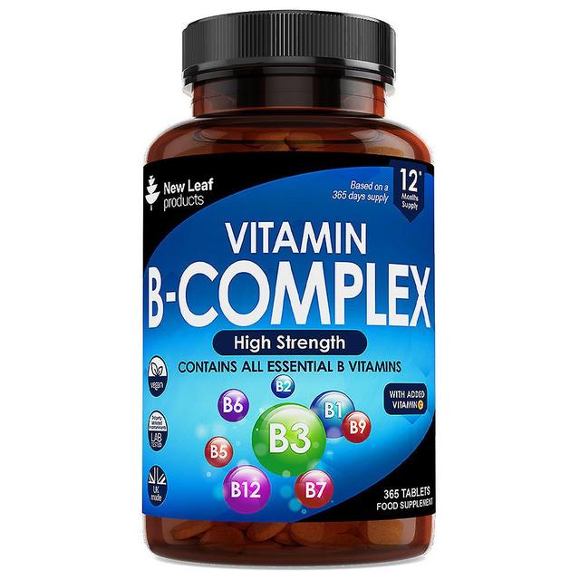 New Leaf Vitamin b complex - high strength tablets - all b vitamins (one year supply) on Productcaster.