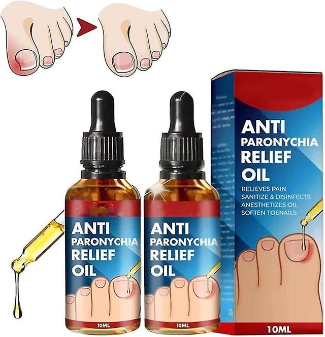 2pcs German Toenailplus Anti Paronychia Relief Oil, 2023 New Ail Helper Ingrowth Toenail Correction on Productcaster.