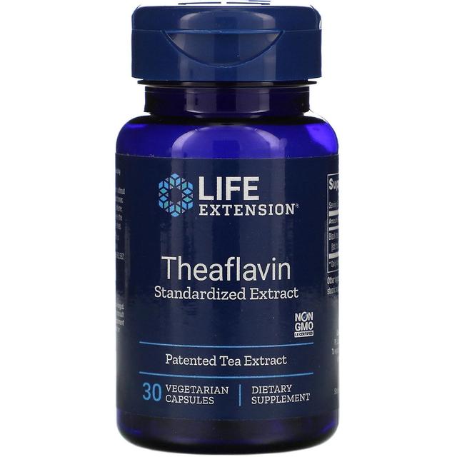 Life Extension, Theaflavin Standardisierter Extrakt, 30 vegetarische Kapseln on Productcaster.