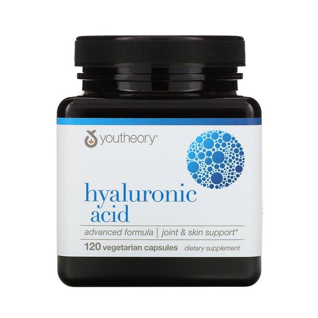 Youtheory, Hyaluronic Acid, Advanced Formula, 120 Vegetarian Capsules on Productcaster.