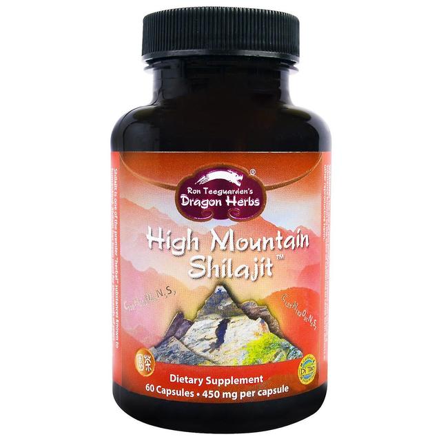 Dragon Herbs, Shilajit da Alta Montanha, 450 mg, 60 Cápsulas on Productcaster.