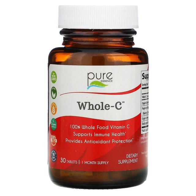 Pure Essence, Whole C, 30 Tablets on Productcaster.