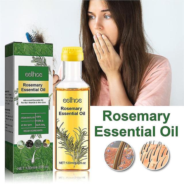 L'olio di rosmarino stimola la crescita dei capelli e la cura della pelle 120ml Natural Pure on Productcaster.