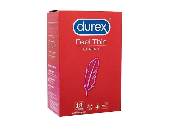 Durex - Feel Thin Classic - For Men, 18 pc on Productcaster.