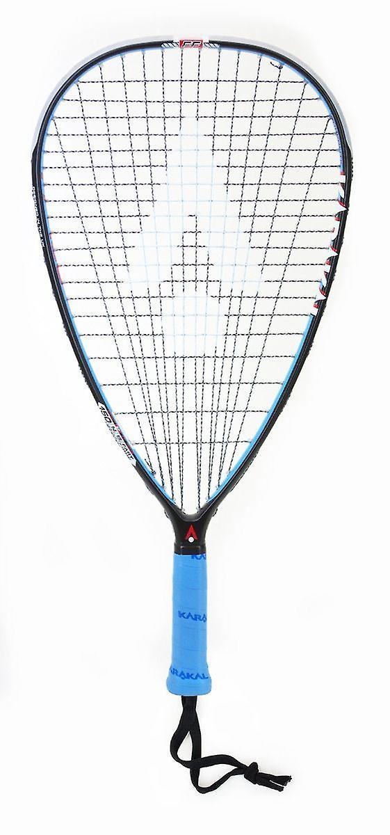 Karakal FF 150 Squash 57 Racket Racket 100% Fast Fibre Nano gel Blu on Productcaster.