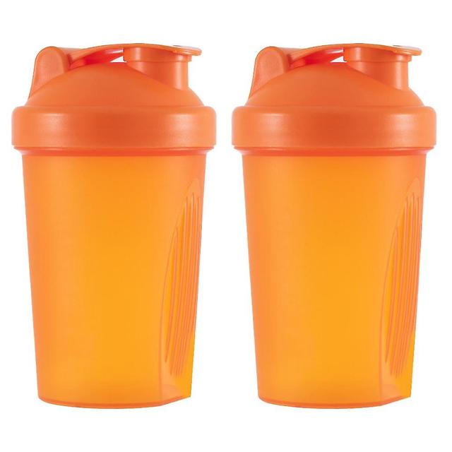 Sooya Shaker Flaske Protein Opbevaring Til Pulver Træning Gym Wire Whisk Balls orange on Productcaster.