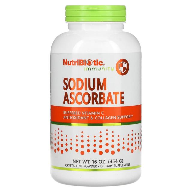 NutriBiotic, Imunidade, Ascorbato de Sódio, Pó Cristalino, 16 oz (454 g) on Productcaster.