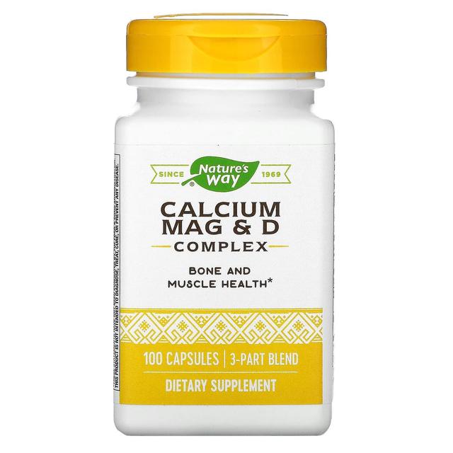 Nature's Way, Calcium Mag & D Complex, 100 Capsules on Productcaster.