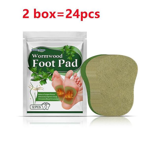 12-36pcs Detox Foot Patches Relieve Stress Help Sleeping Body Toxins Cleansing 24pcs on Productcaster.