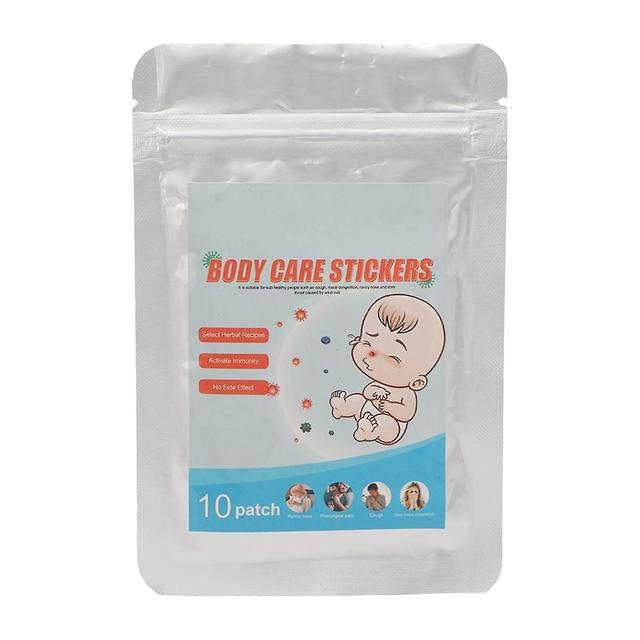 Szcxdz 10pcs Cough Relief Sticker Activate Immunity Easy Absorption Mild Ingredients Body Health Patch on Productcaster.