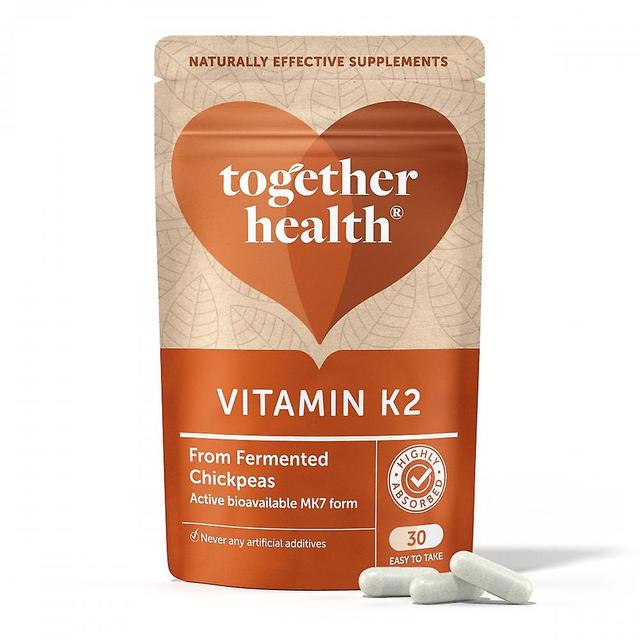 Together Health Yhdessä terveys k2-vitamiinia fermentoiduista kikherneistä 30-luku on Productcaster.