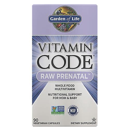 Garden of Life Vitamin Code, Raw Prenatal 90 Caps (Pack of 2) on Productcaster.