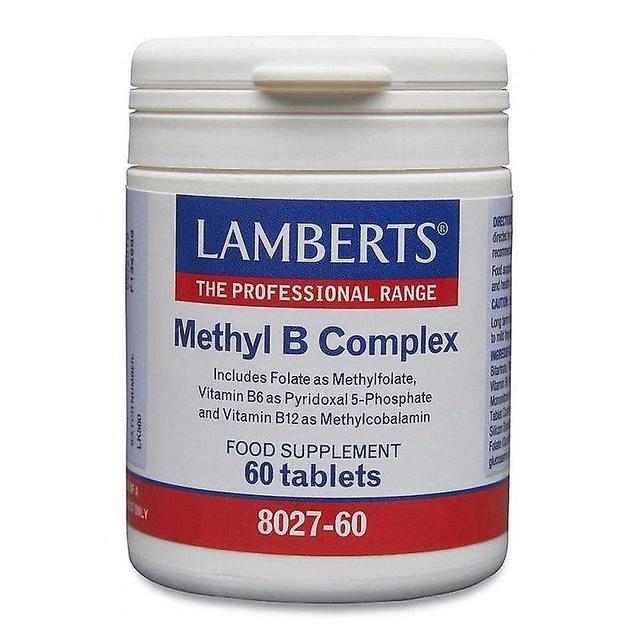 Lamberts Methyl B-Complex Tablets 60 (8027-60) on Productcaster.