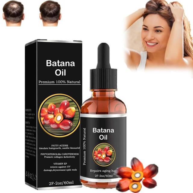 Lisade Batana Oil Organic For Healthy Hair, Batana Oil For Hair Growth, 100% Pure Natura Promuje dobre samopoczucie włosów dla mężczyzn i kobiet, z... on Productcaster.