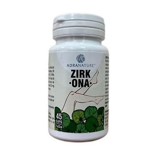 Adranature Zirk ona tired legs 45 capsules on Productcaster.