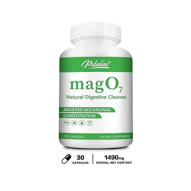 Eccpp Mag O7 Natural Digestive System Cleanse + Vegetable Cellulose Capsules With Magnesium Citrate 30 Capsules on Productcaster.