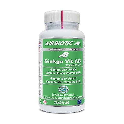 Airbiotic Ginkgo-Vit AB Complex 6000 30 tablets on Productcaster.