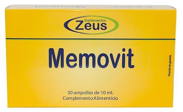 Nade Suplementos Zeus Memovit 30 Ampoules on Productcaster.