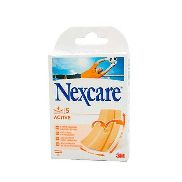 Nexcare active strips 5 strips 10x6cm on Productcaster.